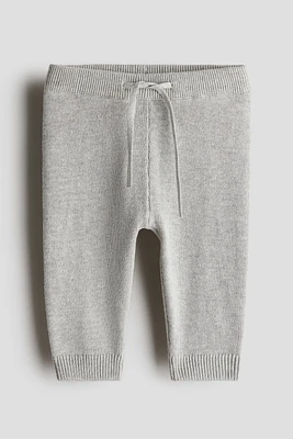 Pantalon de jogging en fin tricot coton