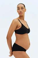MAMA Padded Cotton Nursing Bra