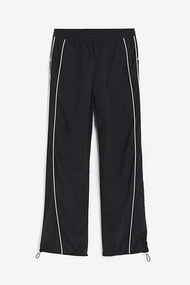 Track Pants with Piping