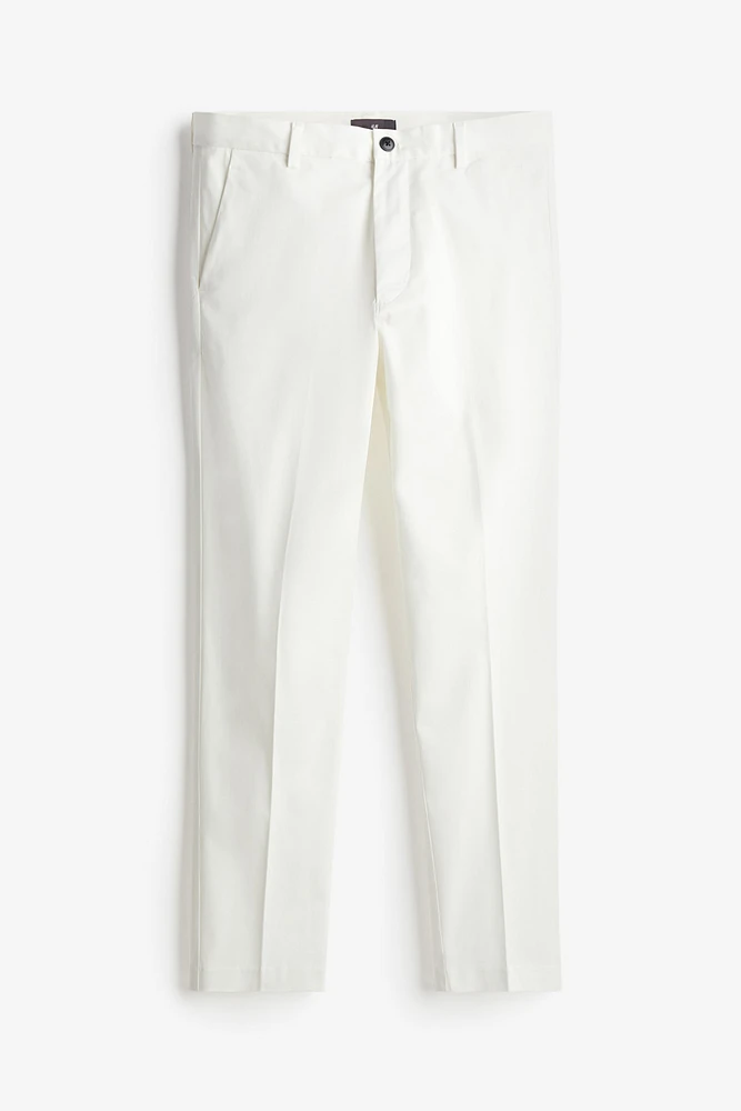 Slim Fit Cotton Pants