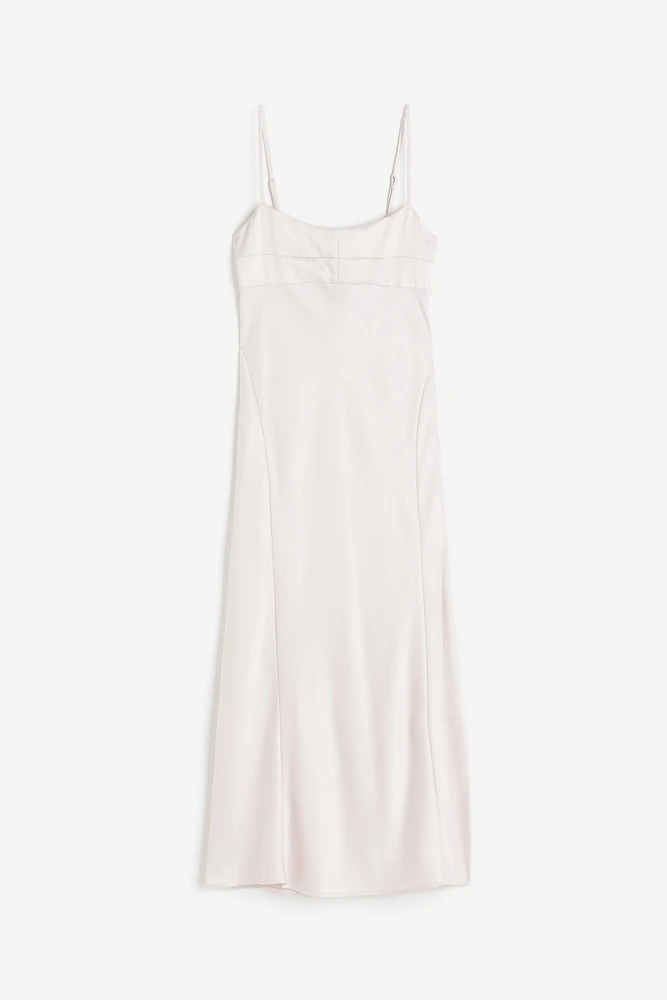 Satin slip dress