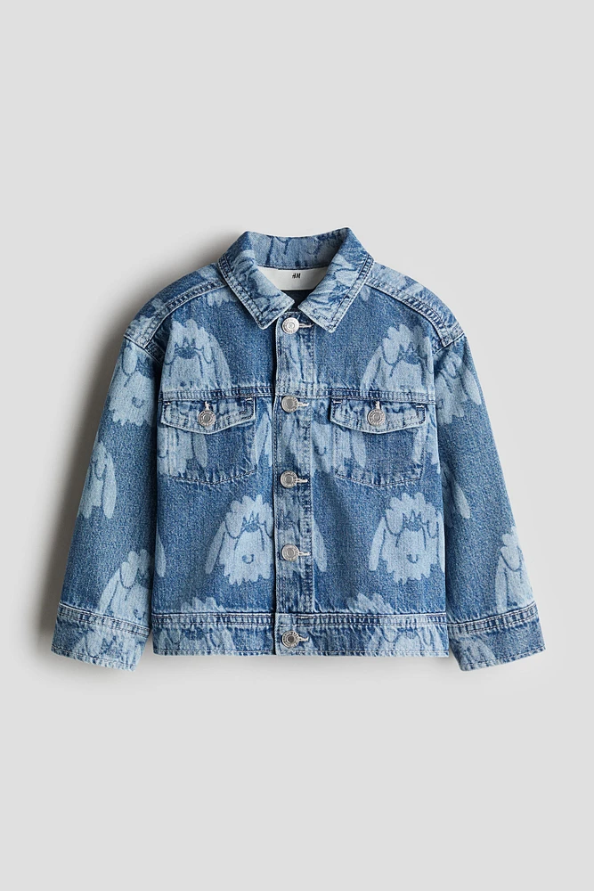 Printed Denim Jacket