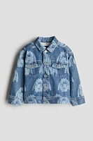 Printed Denim Jacket