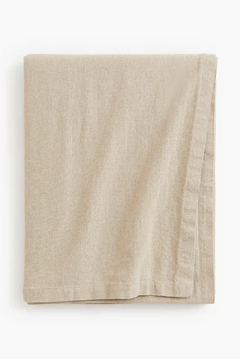 Linen-blend Tablecloth