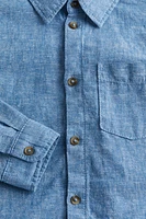 Linen-blend Shirt