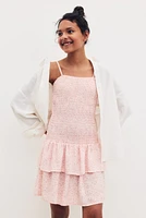 Smocked Strappy Dress