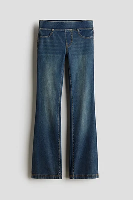 Pantalon évasé en jersey
