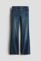 Pantalon évasé en jersey