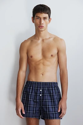 5-pack Woven Cotton Boxer Shorts