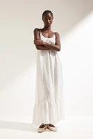 Tie-Shoulder-Strap Beach Dress