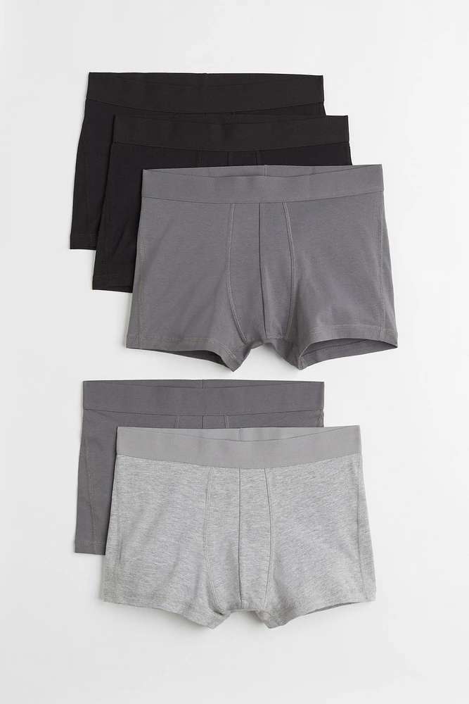 Lot de 5 caleçons boxeurs Lycra🅫 courts