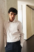 Slim Fit Pima Cotton Shirt