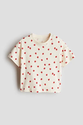 Printed Cotton T-Shirt