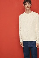 Regular-Fit Rolled Edge Sweater