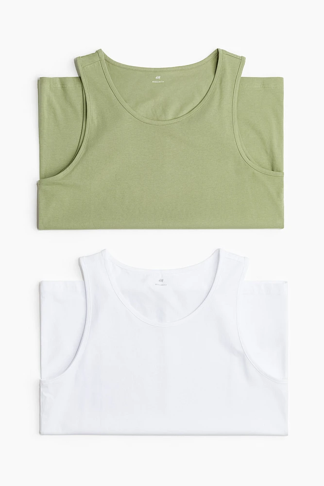 2-pack Regular Fit Tank Tops