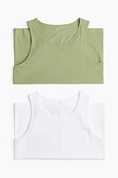 2-pack Regular Fit Tank Tops