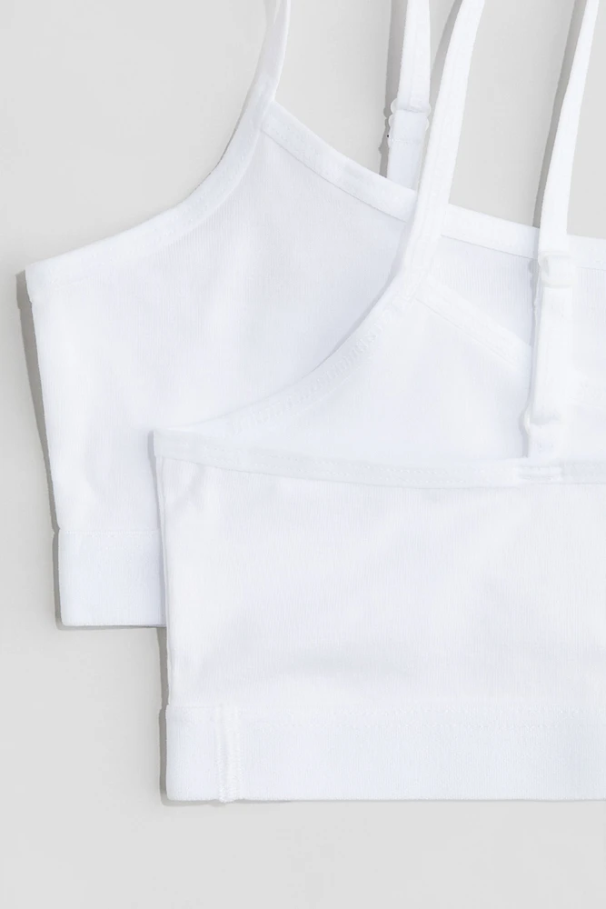 Brassières en jersey, lot de 3