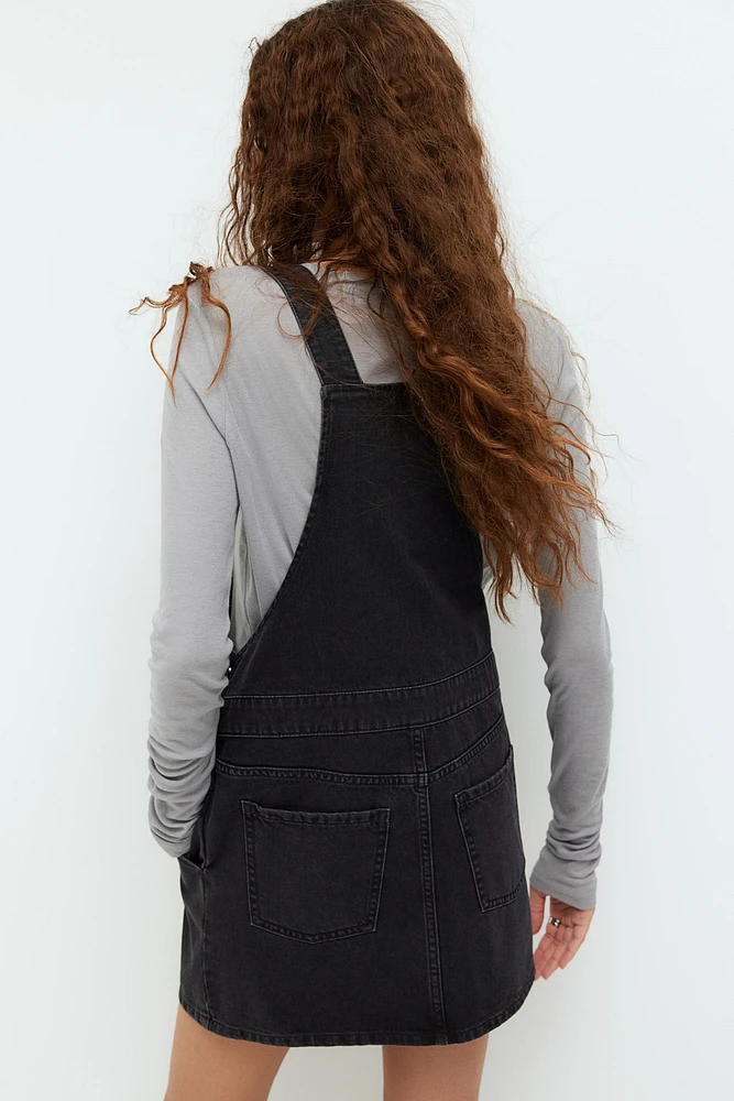 Denim Overall Dress