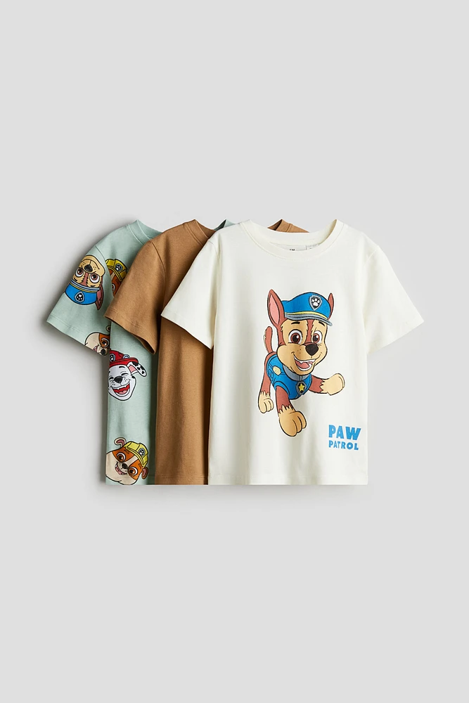 3-pack Printed T-shirts