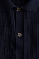 Textured-Knit Shirt