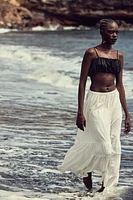 Plumeti Maxi Skirt