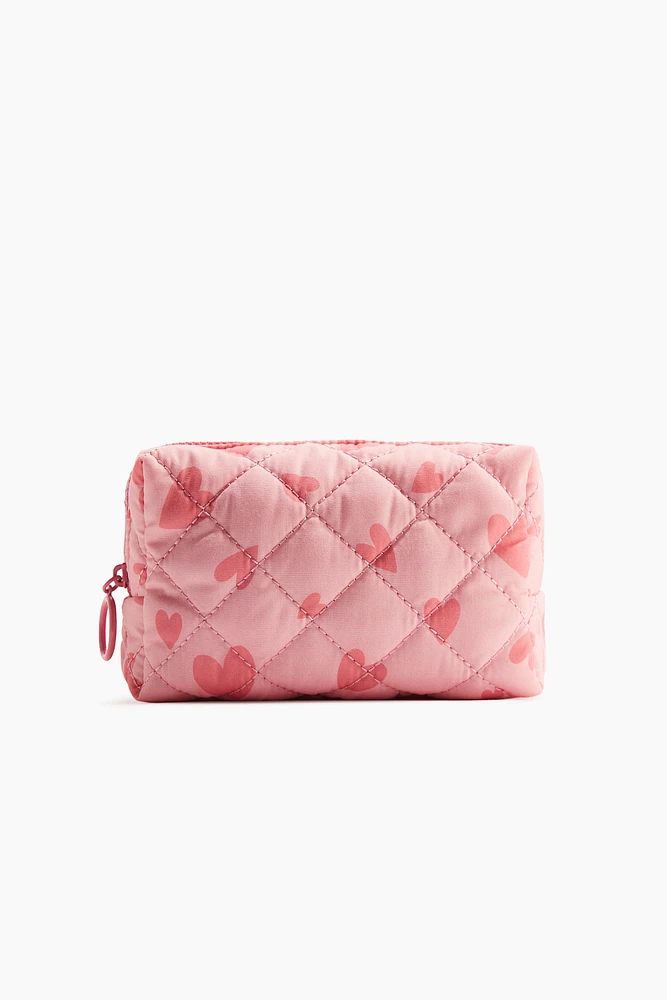 Quilted Makeup Bag