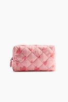 Quilted Makeup Bag