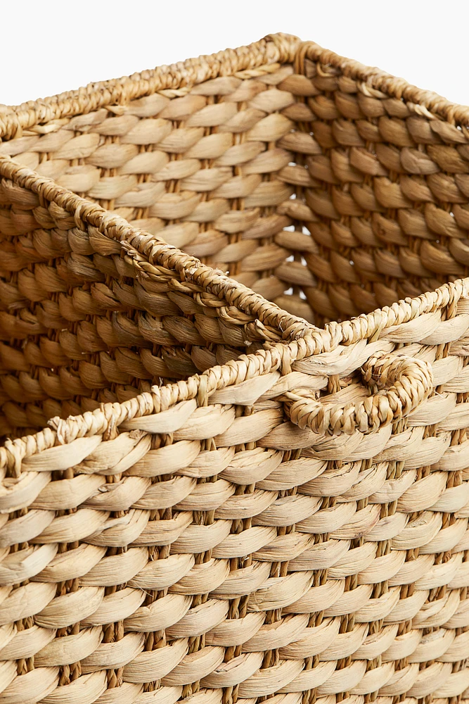 Straw Laundry Basket