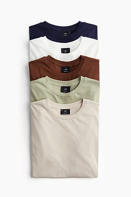 5-pack Regular Fit T-shirts