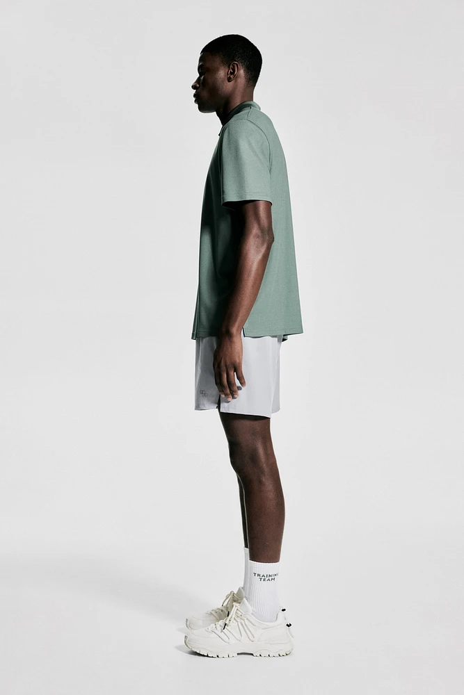 Regular Fit Piqué Sports Shirt
