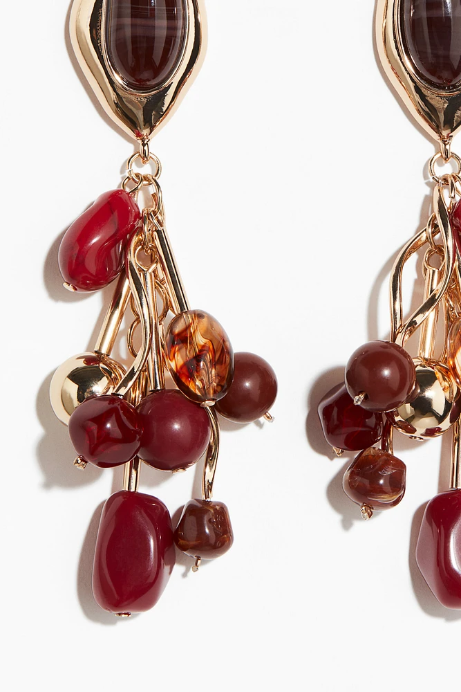 Long Cluster Earrings