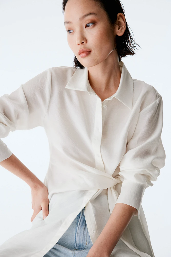 Chemise MAMA Before & After avec détail à nouer
