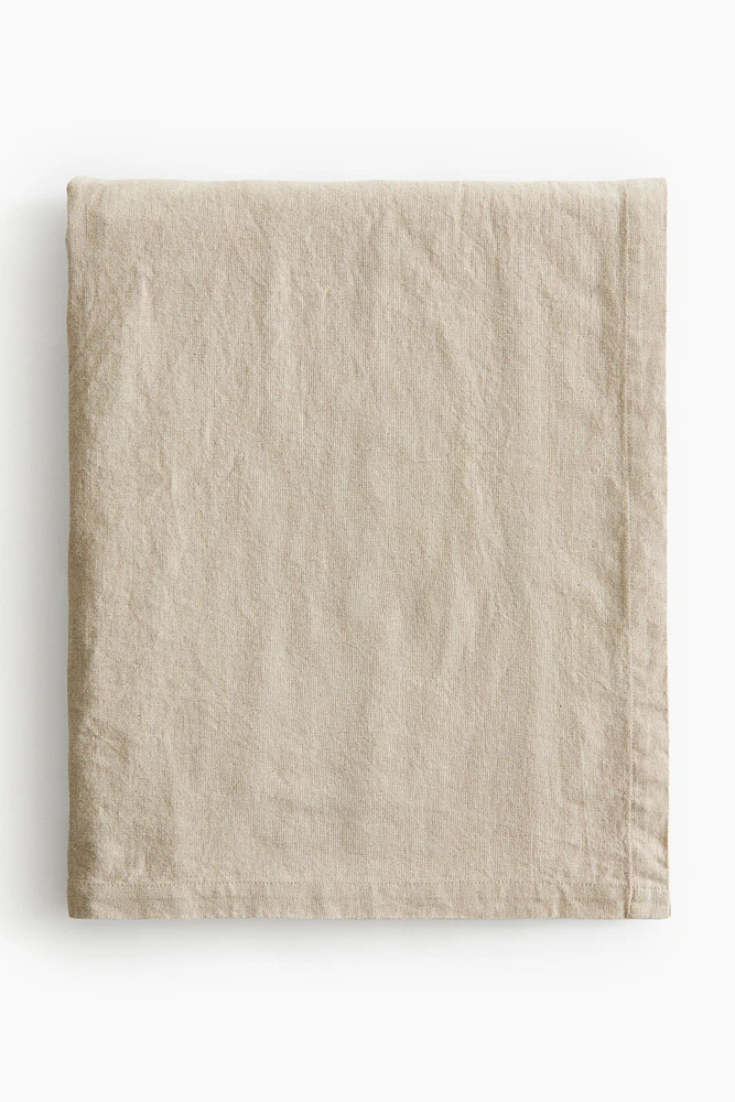 Linen-blend Tablecloth