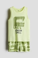 2-Piece Tank Top and Shorts Set