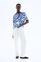 Crinkled Viscose Shirt