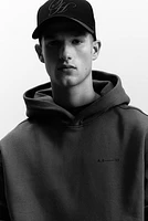 Loose Fit Printed Hoodie