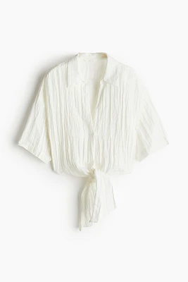 Blouse with Tie Detail