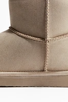 Bottines chaudement doublées
