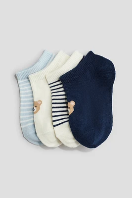 Lot de 4 paires chaussettes sans tige