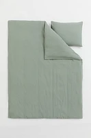 Muslin Twin Duvet Cover Set