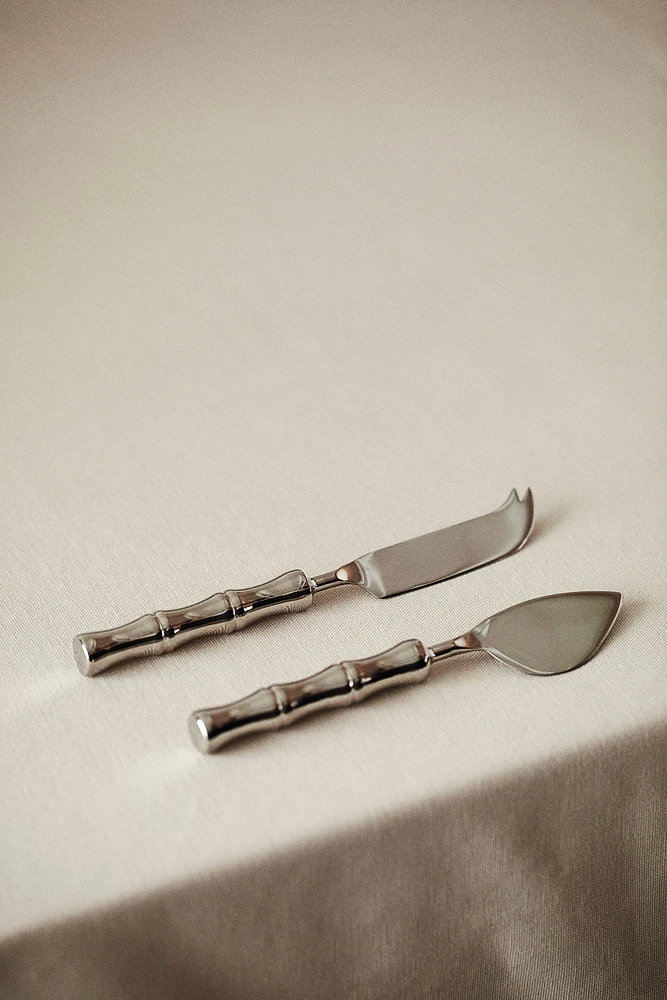 2-pack Metal Cheese Knives