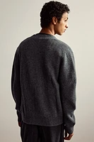 Regular Fit Wool Cardigan