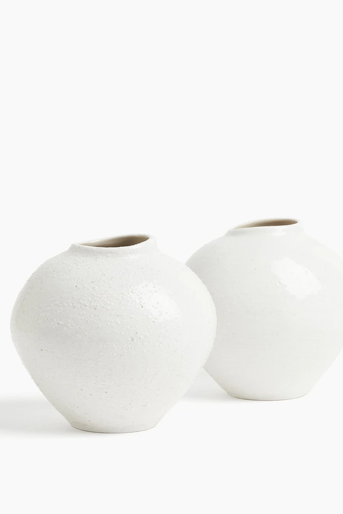 Irregular Stoneware Vase