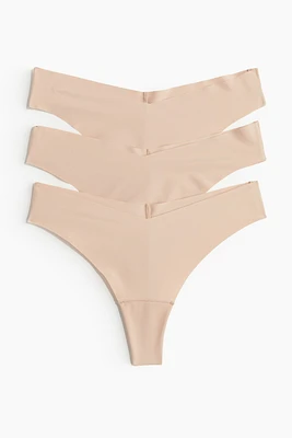 3-pack Invisible Brazilian Briefs