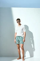 Patterned Swim Shorts