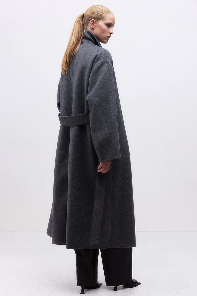 Handmade Wool-Blend Coat