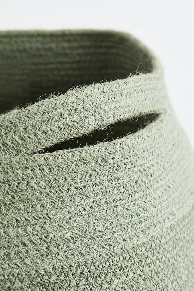 Panier à linge en jute