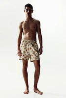 Seersucker Swim Shorts