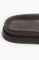 Leather Slides