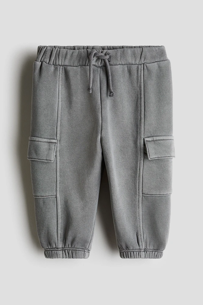 Pantalon de jogging cargo délavé
